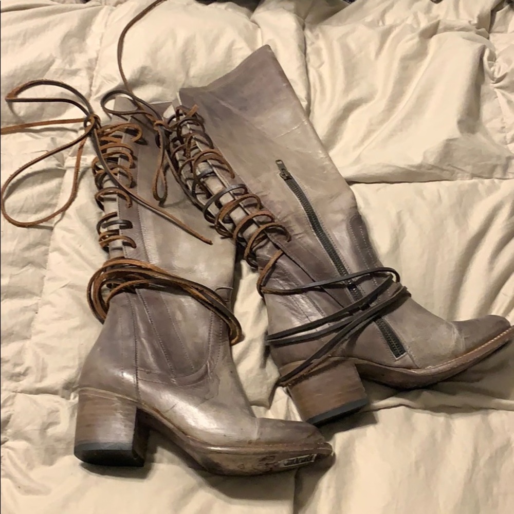 Freebird tall leather boots